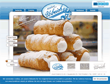 Tablet Screenshot of konditorei-ulreich.at
